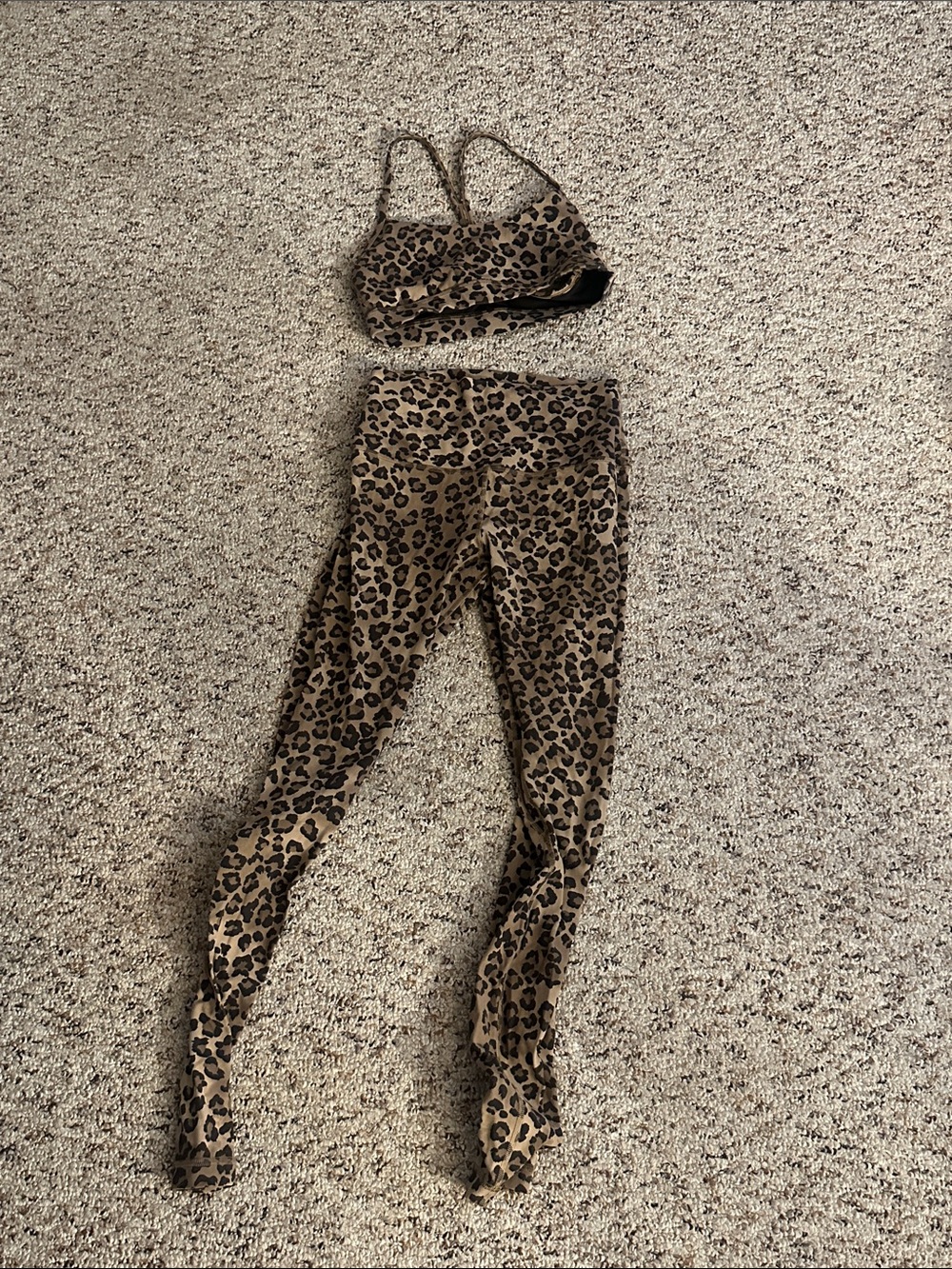 Lululemon Align Cheetah Set Size 6